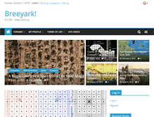 Tablet Screenshot of breeyark.org